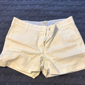 J. Crew White Shorts
